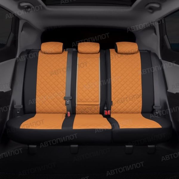 Чехлы Автопилот Экокожа Ромб на Fiat Albea 2002-2012 г.в. Чехлы Автопилот Экокожа Ромб на Fiat Albea 2002-2012 г.в.