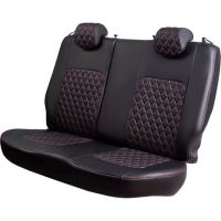 Чехлы Экокожа Турин Ромб на Hyundai Accent 1999-2011 г.в. Чехлы Экокожа Турин Ромб на Hyundai Accent 1999-2011 г.в.