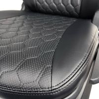 Чехлы Экокожа Ромб на Hyundai Getz 2002-2011 г.в. Чехлы Экокожа Ромб на Hyundai Getz 2002-2011 г.в.